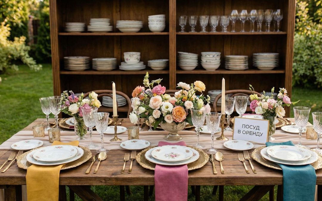 Оренда керамічного посуду для фуршетів і банкетів: повний чек-лист