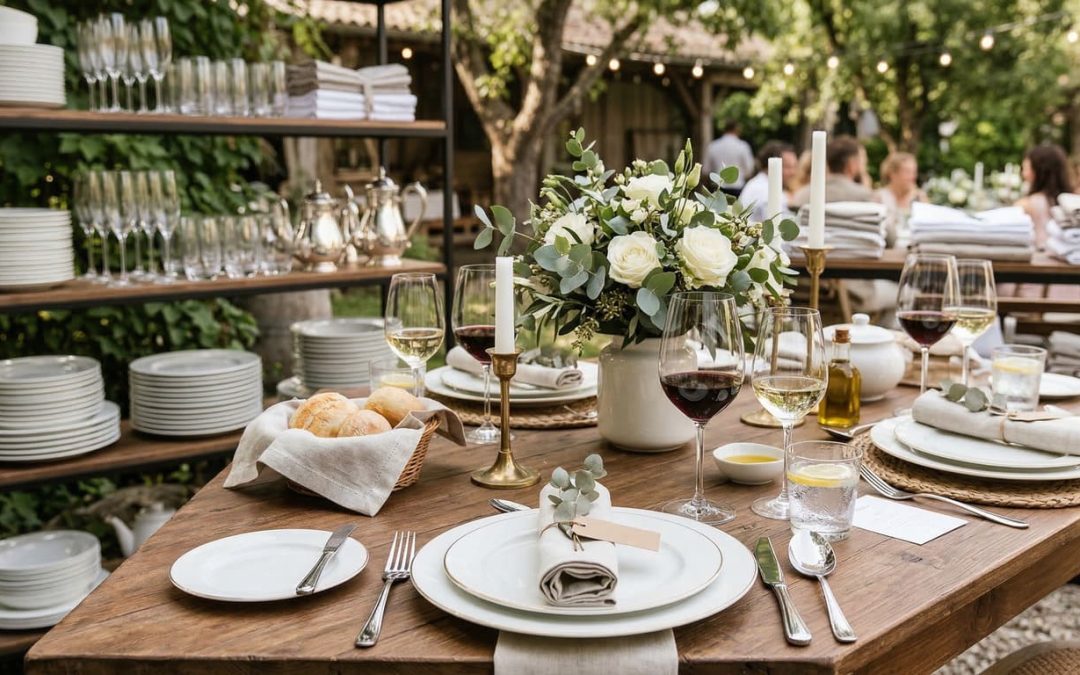 Взяти посуд в оренду: модні тренди для святкового столу