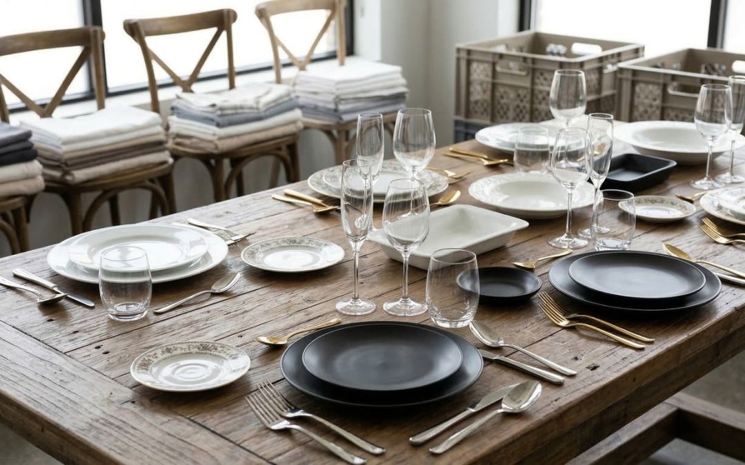 Взяти посуд в оренду: зручне рішення для свят та подій